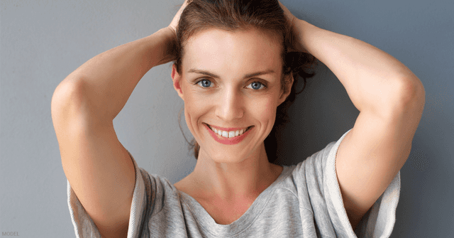 Smiling woman, What is Restylane Lyft?