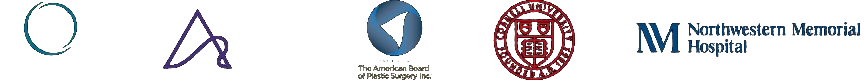 American Society of Plastic Surgeons, The Aesthetic Society, The American Board of Plastic Surgery Inc., Cornell University, Northwestern Memorial Hospital