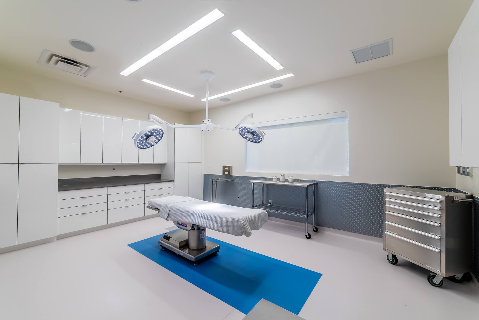 Operating room in the surgery center