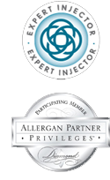 Expert Injector and Allergan Partner Diamond badge