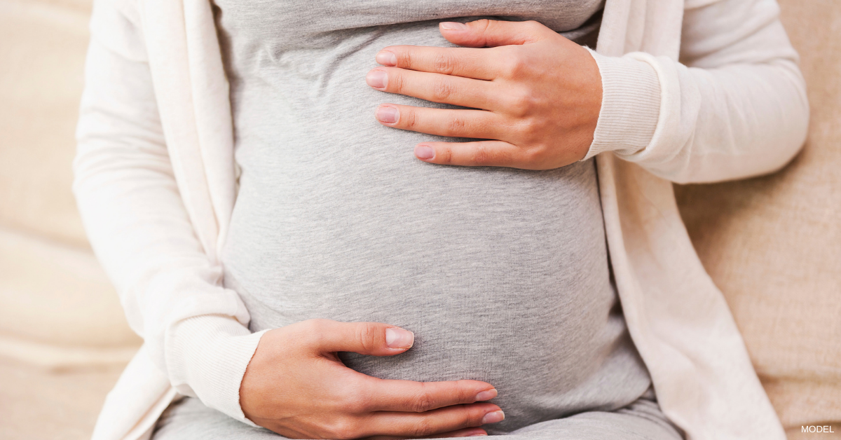 A pregnant woman considering Botox.