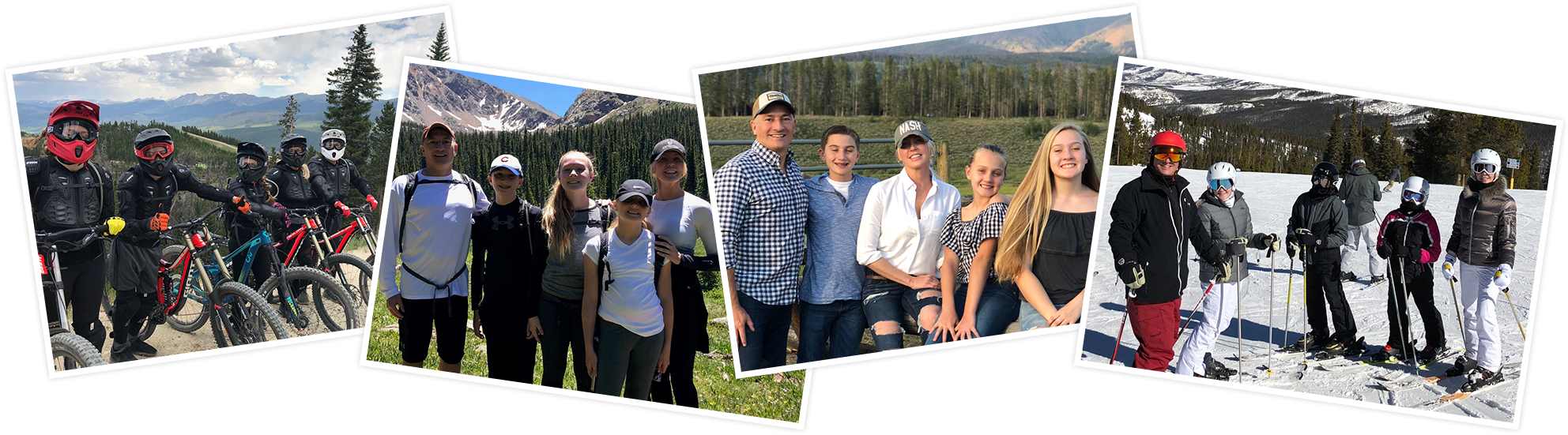 Dr. Hasen with his family on vacation.