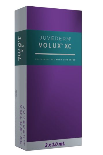 box of JUVÉDERM VOLUX™
