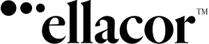 black Ellacor logo
