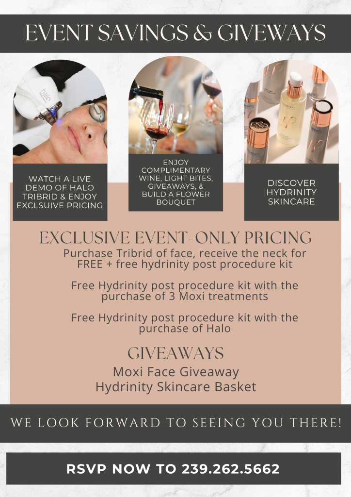 Enjoy event savings and giveaways such as live demos, complimentary wine, light bites, giveaways, build a flower bouquet, and exclusive event-only pricing