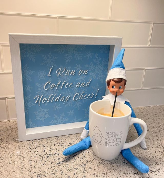 Happy December 1st 🎁🎅🌲💙 

A much needed coffee after a very long surgery day with Dr.Hasen! 💙 

🧐 Did you know Dr.Hasen operates Tuesday, Wednesday, Thursday & occasionally even Friday mornings?! 

#nespresso #elfontheshelf #medspa #plasticsurgery #plasticsurgeon