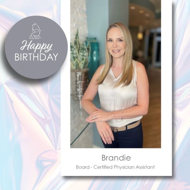 Happy early Birthday to Brandie, PA-C. 🥳

Cheers to 9.5 years working alongside Dr. Hasen! We hope you enjoy your weekend celebrating with friends & family❤️