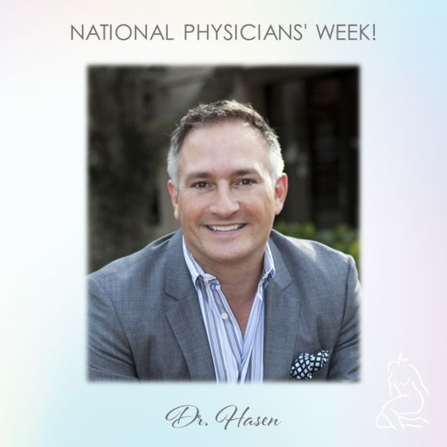 Happy Physicians Week to Dr. Hasen! 

A truly amazing doctor is hard to find and impossible to forget🫶🏻 

We are all blessed to work for the best Plastic Surgeon in town!